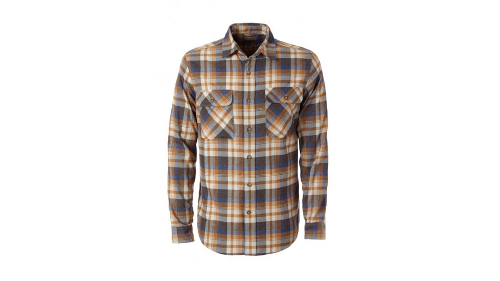 Royal Robbins Performance Flannel Plaid Long Sleeve, Blaze, Extra Large, 42392-393-XL