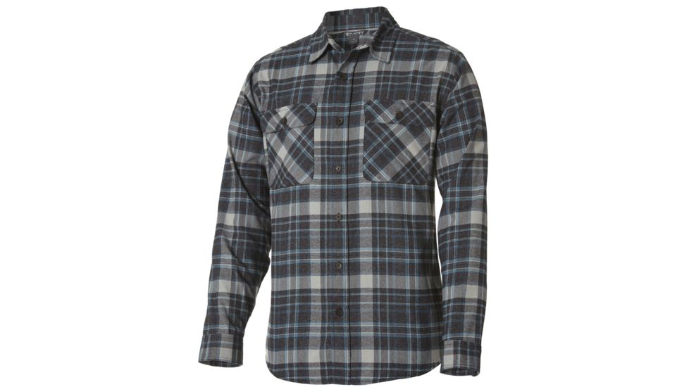 Royal Robbins Performance Flannel Plaid Long Sleeve - Men's-Phoenix Blue-Small