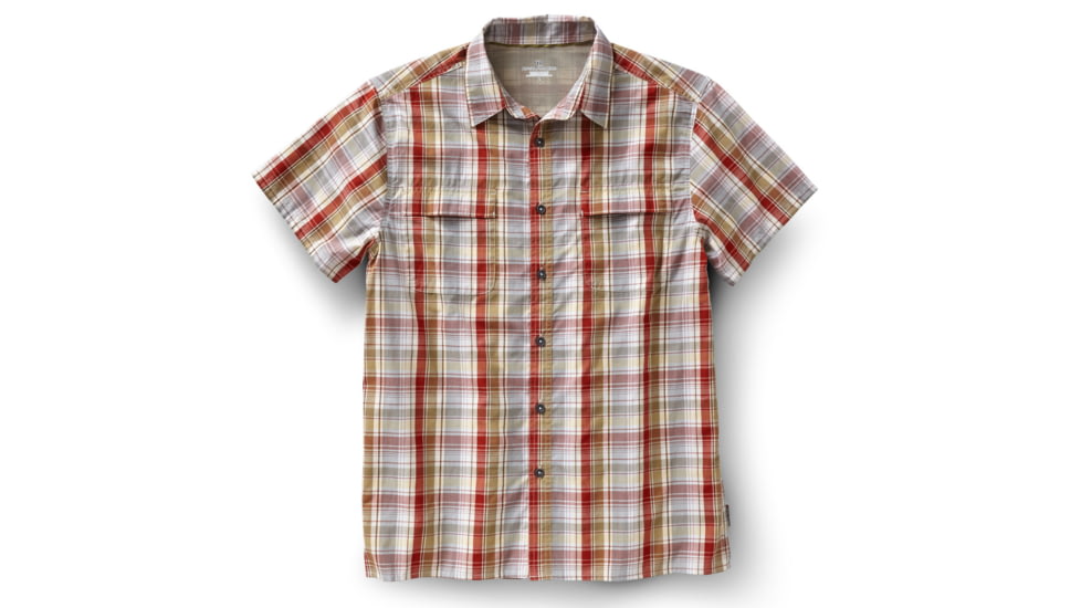 Playa Plaid Short Sleeve Shirt - Mens-Morocco-X-Large