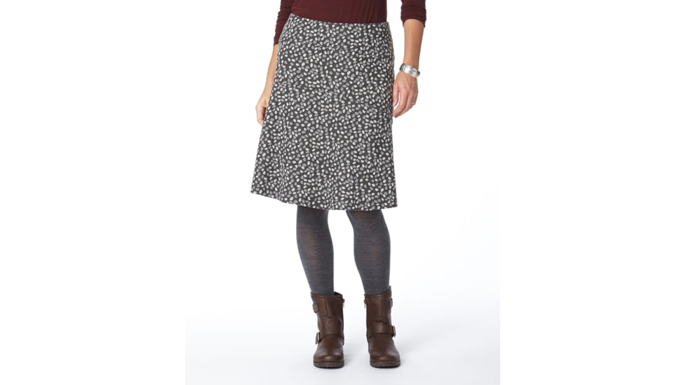 Royal Robbins Ponte Patterned Skirt - Women's -Charcoal-Small