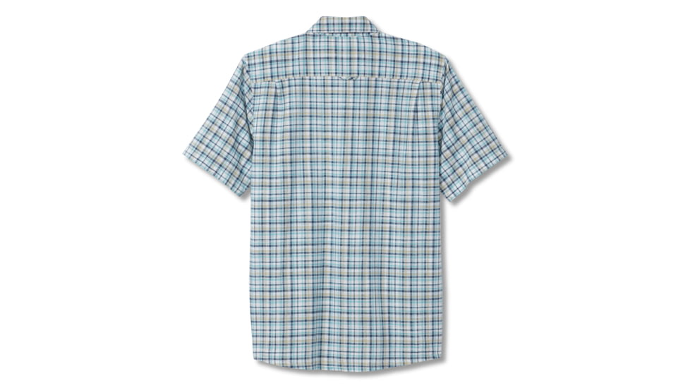 Royal Robbins Redwood Plaid S/S Shirt - Mens, Collins Blue, XXL, Y721024-Collins Blue-XXL