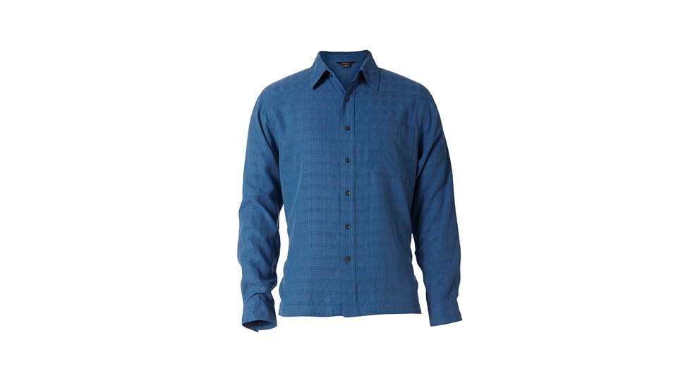 Royal Robbins San Juan Long Sleeve - Men's-Dark Blue Moon-Small
