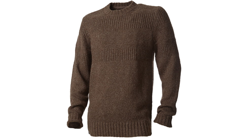 Royal Robbins Scotia Ribbed Crew Sweater - Mens -Timber-X-Large