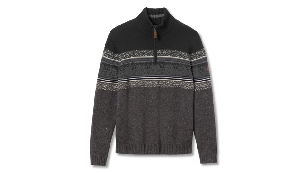 Royal Robbins Sequoia 1/4 Zip Sweater - Men's, Medium, Jet Black, Y717016-037-M