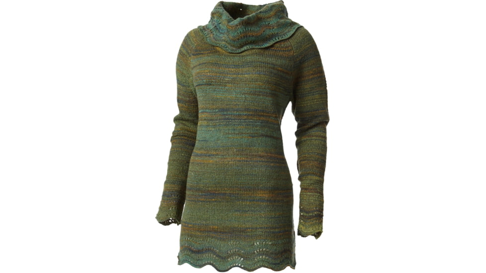Royal Robbins Sophia Cowl Neck Shirt - Womens-Spanish Moss-Small