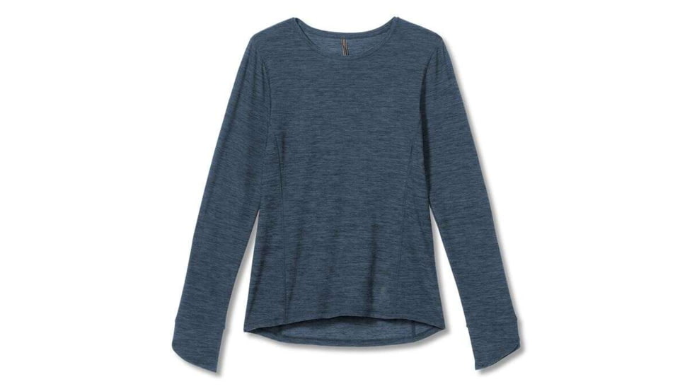 Royal Robbins Tech Travel L/S - Womens, Navy Heather, L, Y312004-Navy Heather-L