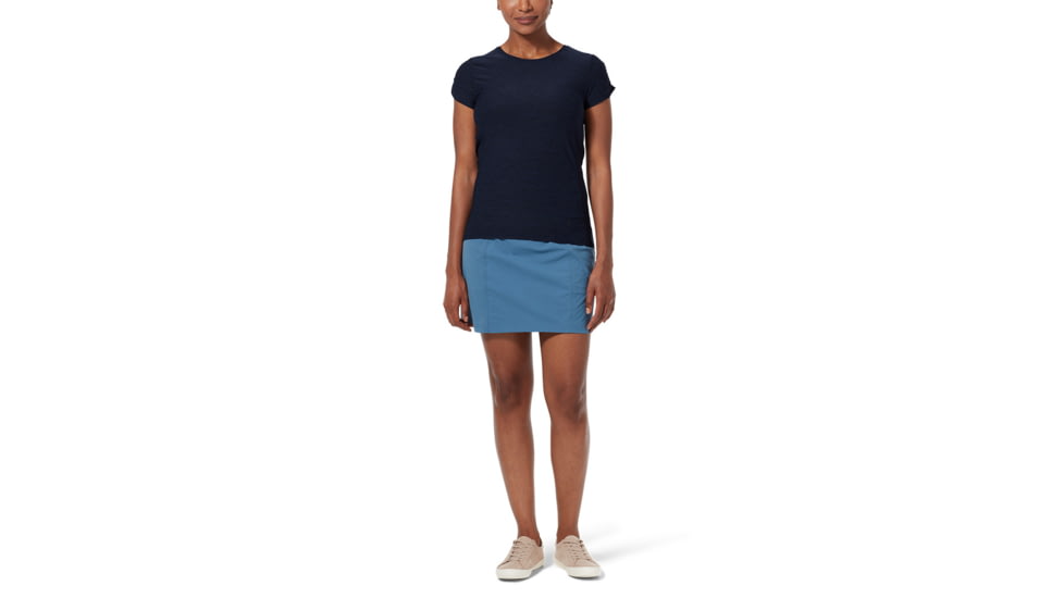 Royal Robbins Tech Travel Tee S/S- Womens, Navy Heather, M, Y311003-Navy Heather-M