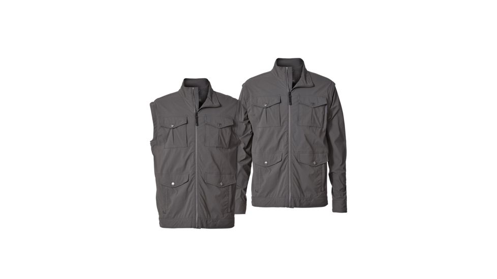 Royal Robbins Traveler Convertible Women's Jacket, Charcoal, L 48128-CHARCOAL-L