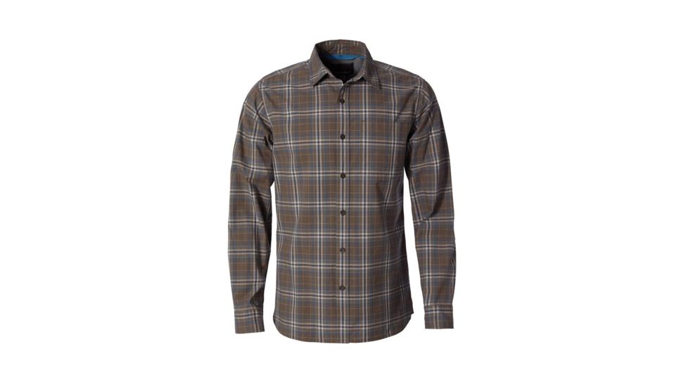 Royal Robbins Trouvaille Plaid Long Sleeve Shirt - Mens, Falcon, Large, Y722007-423-L