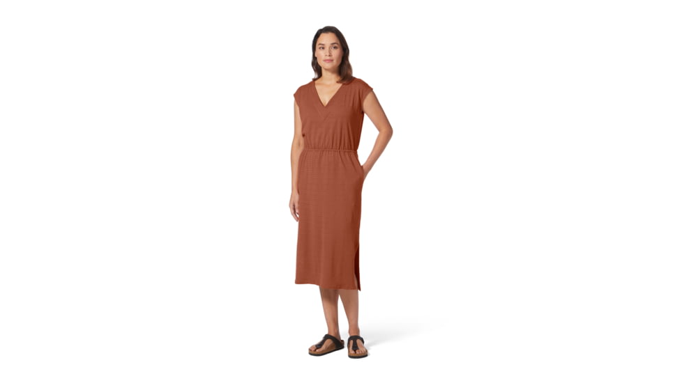 Royal Robbins Vacationer Dress - Womens, Baked Clay, Medium, Y616006-916-M