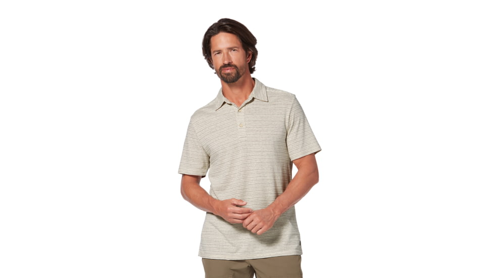 Royal Robbins Vacationer Polo - Mens, Ivory Stripe, S, Y711030-Ivory Stripe-S