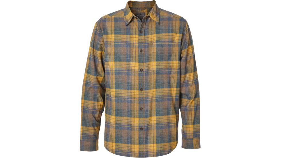 Royal Robbins Vintage Performance Flannel Plaid Long Sleeve - Men's-Earth-Small