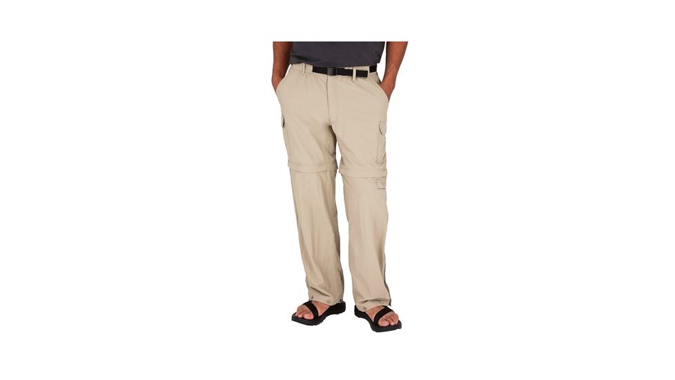 Zip N Go Pant - Mens-Khaki-Small-Short Inseam