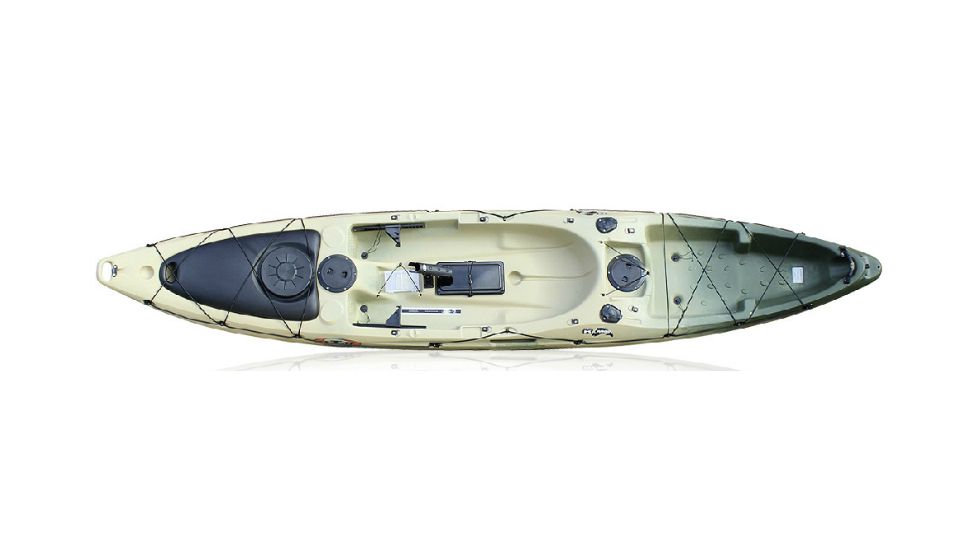 RTM K-Largo Kayak - Hi-Lux with Rudder - Grey/Storm