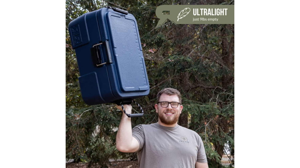 Rugged Road 45 Cans Version 2 Hard Cooler, Blue Steel, RR45 V2 - Blue Steel