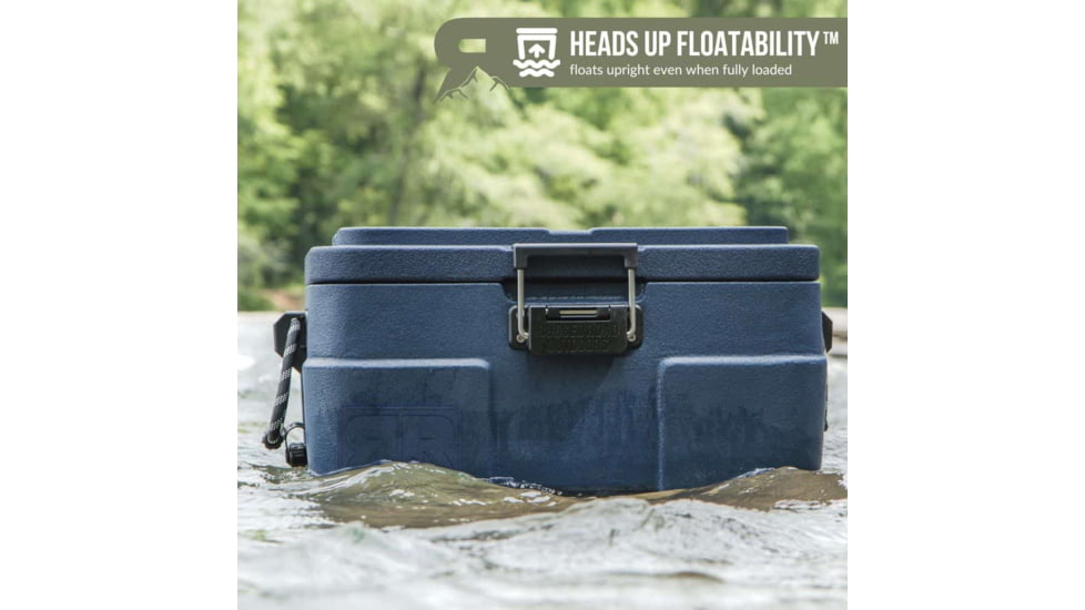 Rugged Road 45 Cans Version 2 Hard Cooler, Blue Steel, RR45 V2 - Blue Steel
