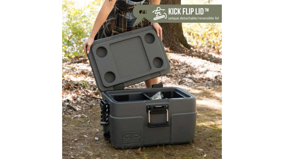 Rugged Road 65 Cans Version 2 Hard Cooler, Gunmetal Gray, RR65 V2 - Gunmetal Gray