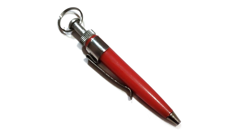 Rumpf EZ-Tye Senior Red w/Pocket Clip &amp; Ring, EZSR