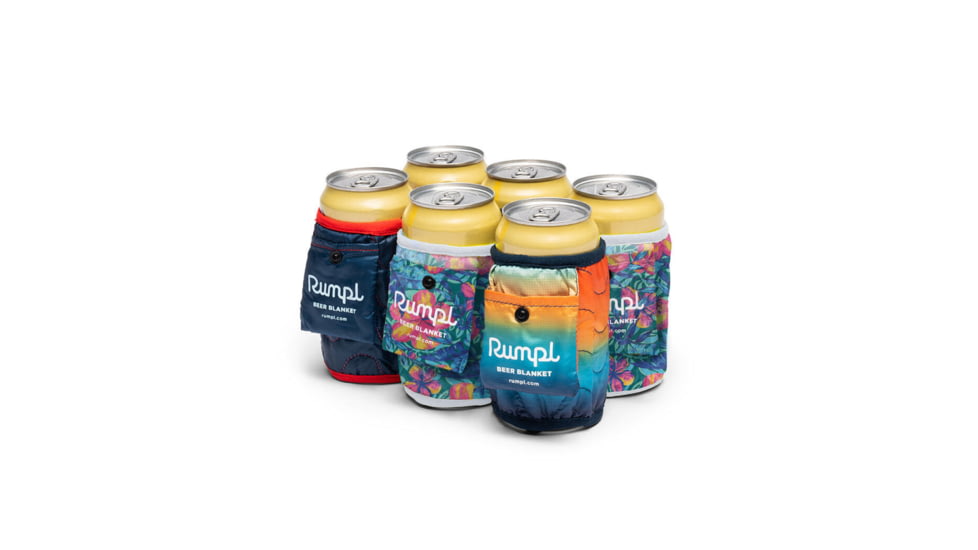 Rumpl 6 Pack Beer Blanket Kit, Fall Multicolor, TSBB-F22-6