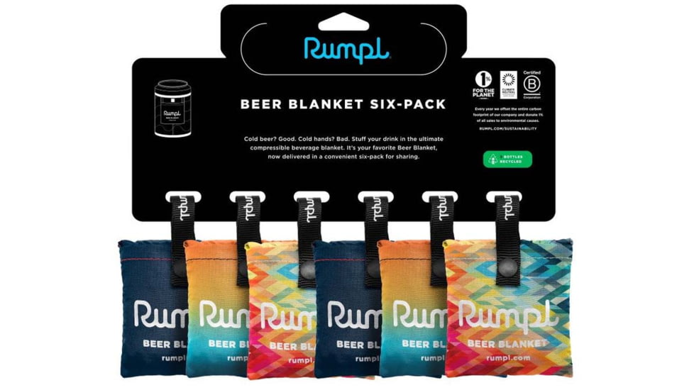 Rumpl 6 Pack Beer Blanket, Multi, One Size, TSBB-F23-6