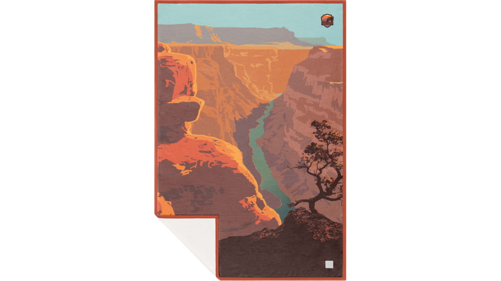 Rumpl CozyHemp Blanket, Grand Canyon, CHBP-GRC-T
