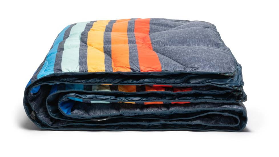 Rumpl Down Puffy Blanket, Coast Retro Rays, 1 Person, TPPD-CRR-1