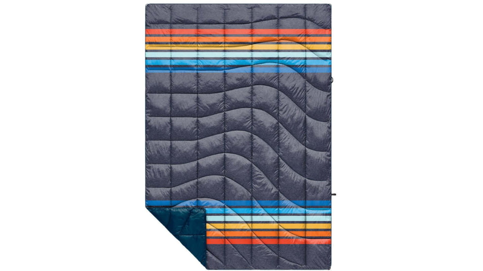 Rumpl Down Puffy Blanket, Coast Retro Rays, 1 Person, TPPD-CRR-1