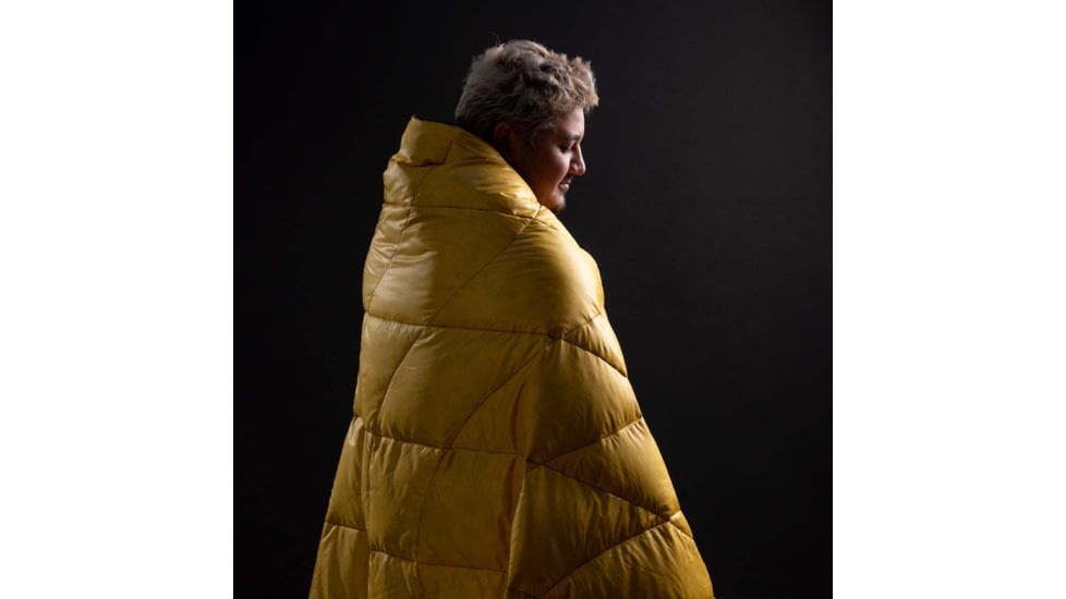 Rumpl Down Puffy Blanket, Summit Yellow, 1 Person, TOPD-SY1-1