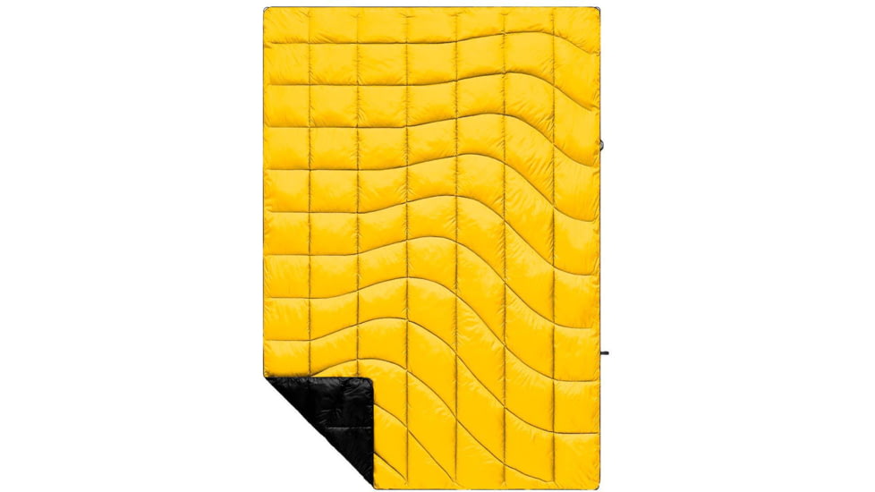 Rumpl Down Puffy Blanket, Summit Yellow, 1 Person, TOPD-SY1-1