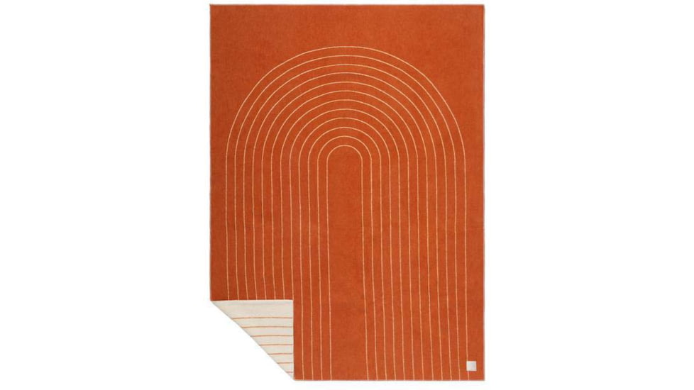 Rumpl Merino SoftWool Blanket, Terra Cotta Arches, Throw, MSWP-TC2-T