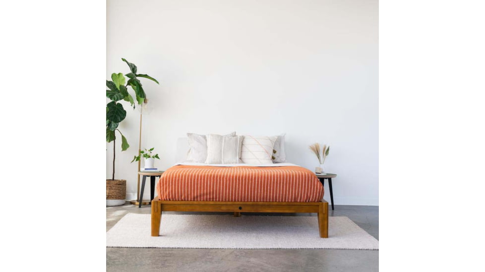 Rumpl Merino SoftWool Blanket, Terra Cotta Triangles, Queen, MSWP-TC1-Q