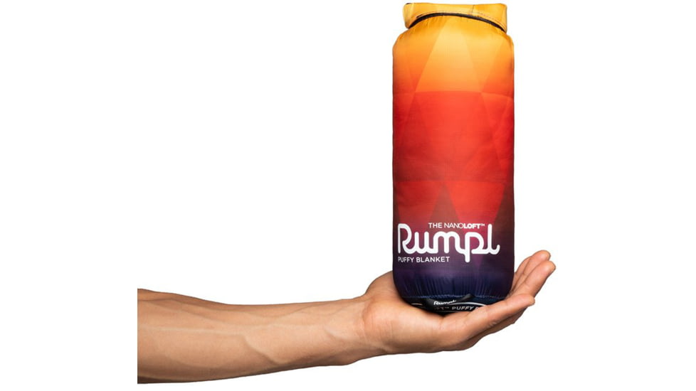 Rumpl Nanoloft Blanket, Printed, Pyro Tri-Fade, Travel, TNLB-PTF-X