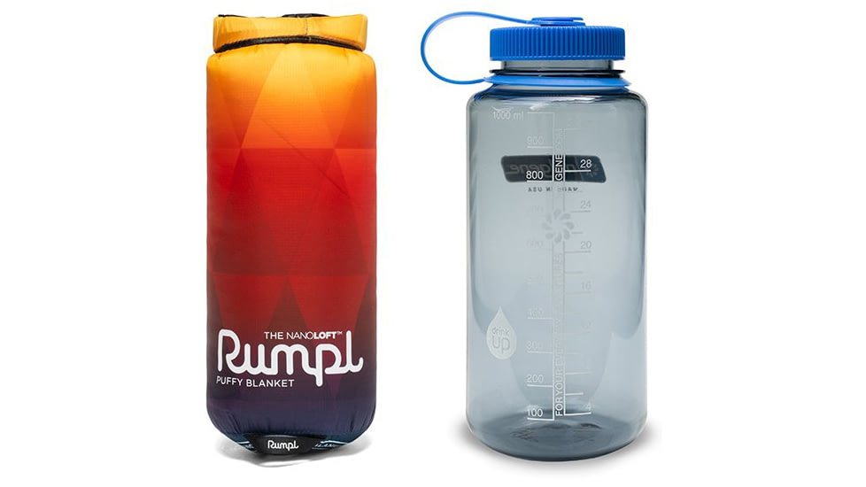 Rumpl Nanoloft Blanket, Printed, Pyro Tri-Fade, Travel, TNLB-PTF-X