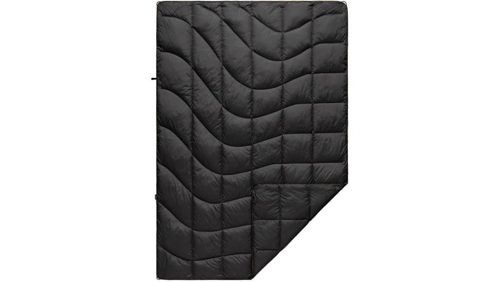 Rumpl Nanoloft Blanket, Solid, Black, 1-Person, TTPB-SB4-1