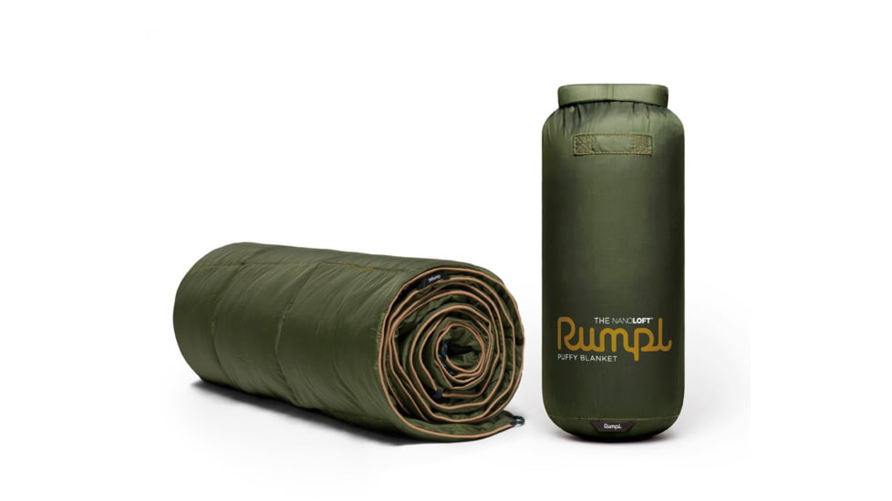 Rumpl Nanoloft Blanket, Solid, Cypress, 1-Person, TTPB-CYP-1