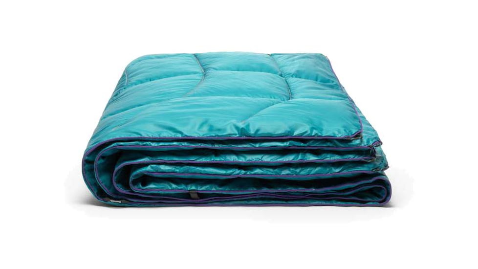 Rumpl Nanoloft Blanket - Solid, Harbor Blue, 1 Person, TTPB-HB1-1
