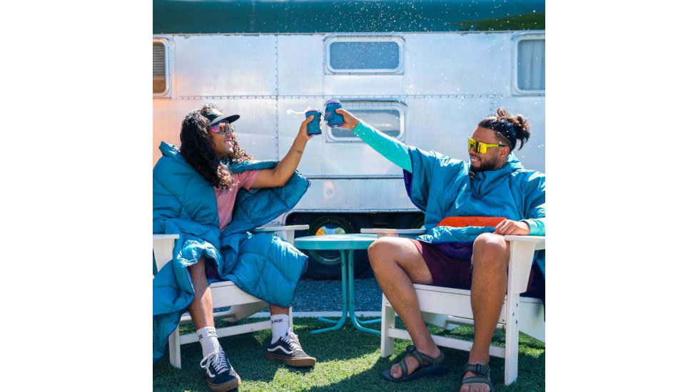 Rumpl Nanoloft Blanket - Solid, Harbor Blue, 1 Person, TTPB-HB1-1