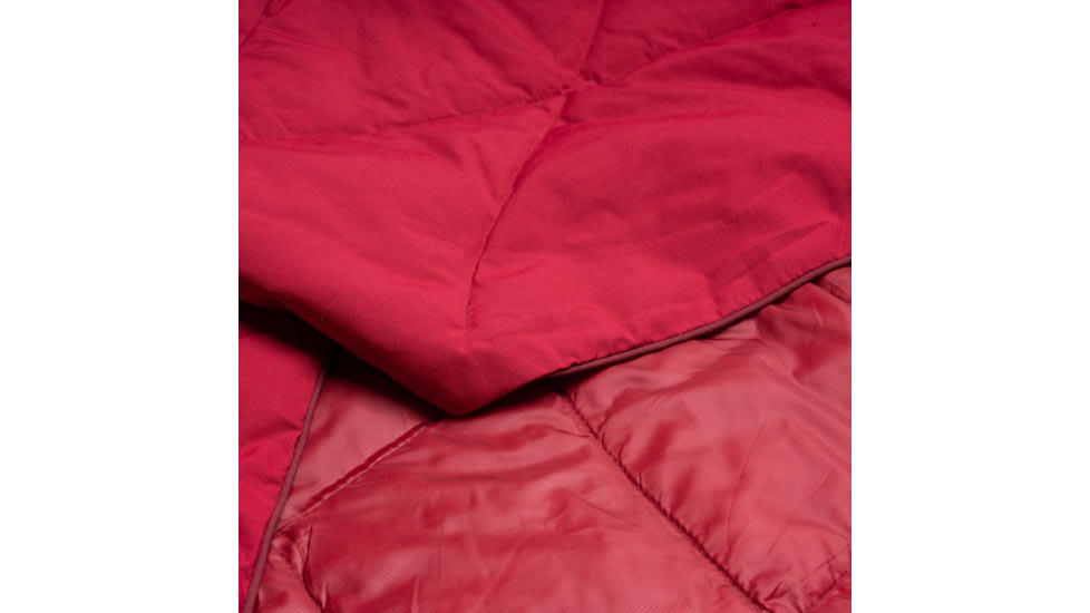 Rumpl NanoLoft Flame Blanket, Crimson, Travel, NPFR-CRM-X