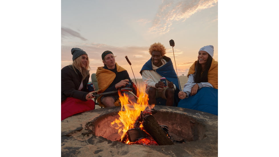 Rumpl NanoLoft Flame Blanket, Crimson, Travel, NPFR-CRM-X