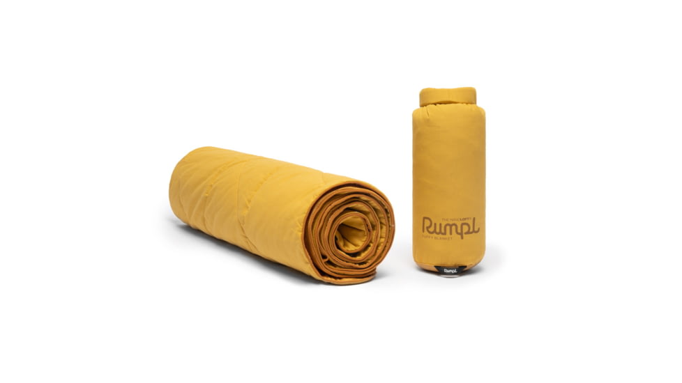 Rumpl NanoLoft Flame Blanket, Dijon, Travel, NPFR-DJN-X