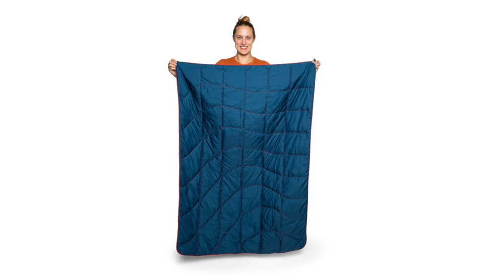 Rumpl Nanoloft Travel Blanket, Deepwater, Travel, TTPB-SB1-X