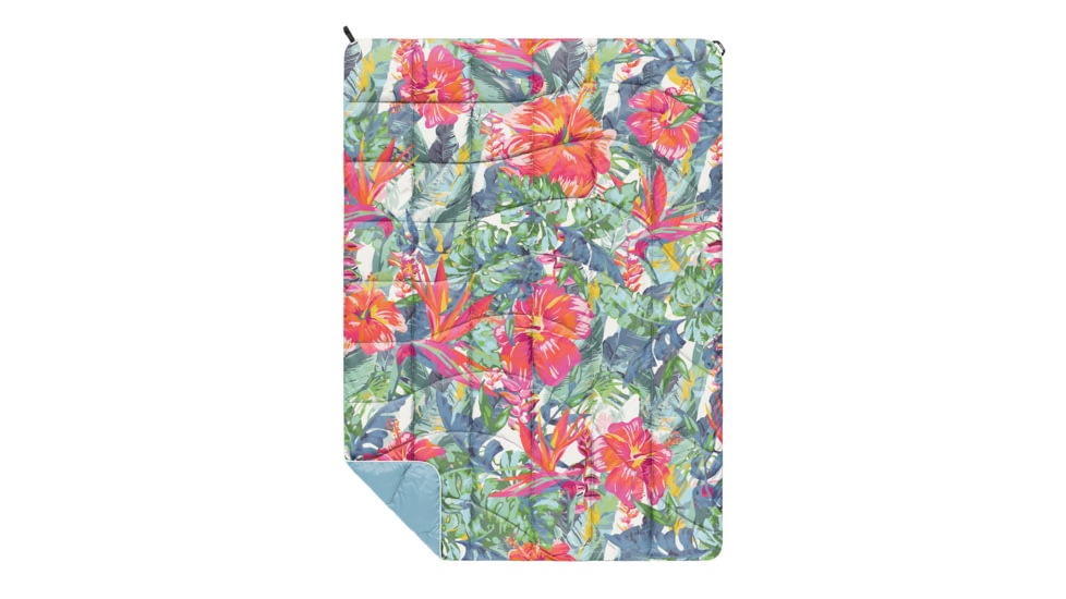 Rumpl Nanoloft Travel Blanket, Hibiscus Rosa, Travel, TNLB-HR1-X