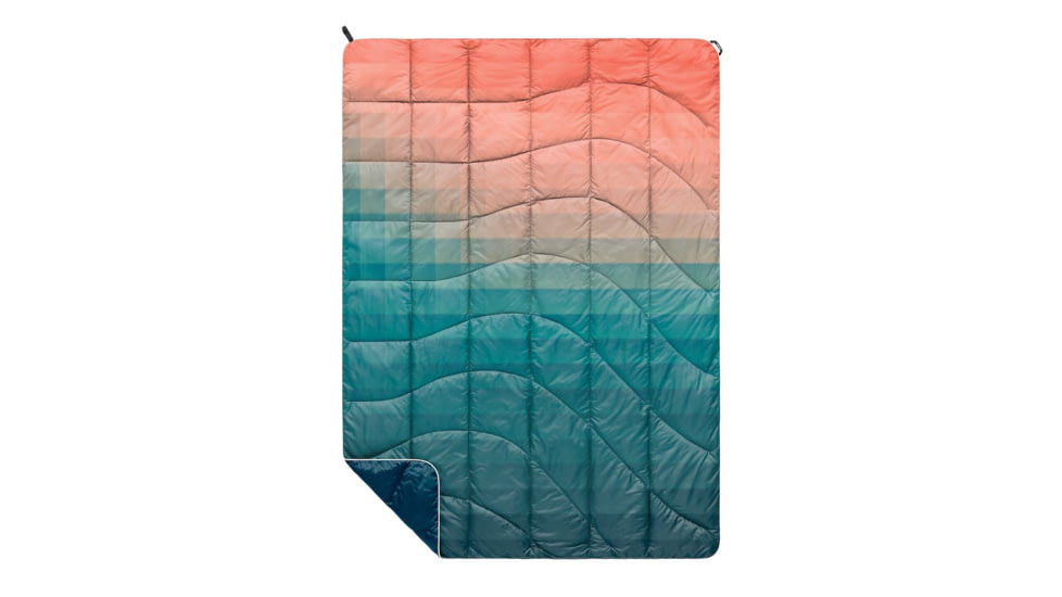 Rumpl Nanoloft Travel Blanket, Patina Pixel Fade, Travel, TNLB-PPF-X