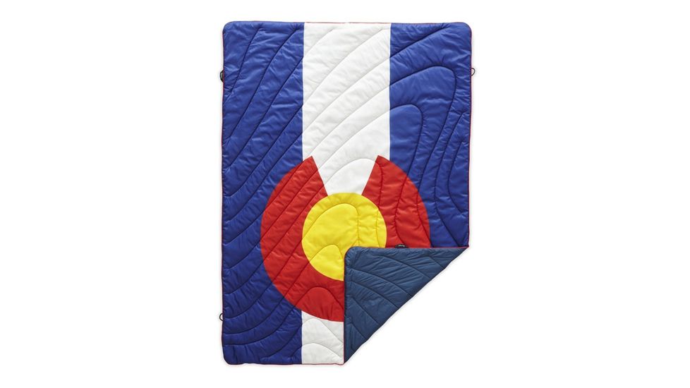 Rumpl Orig Print Puffy Co Flag Throw TPPT-COL-T