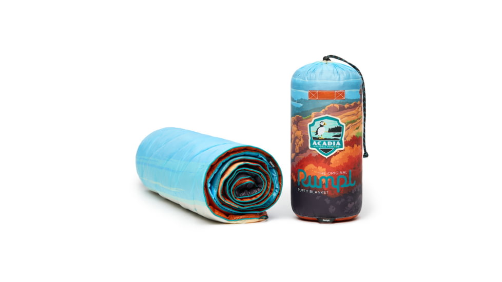 Rumpl Original Puffy Blanket, Acadia National Park, 1 Person, TPPB-ACD-1