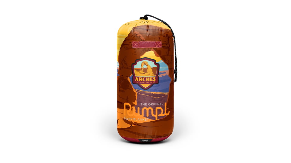 Rumpl Original Puffy Blanket, Arches National Park, 1 Person, TPPB-ARC-1