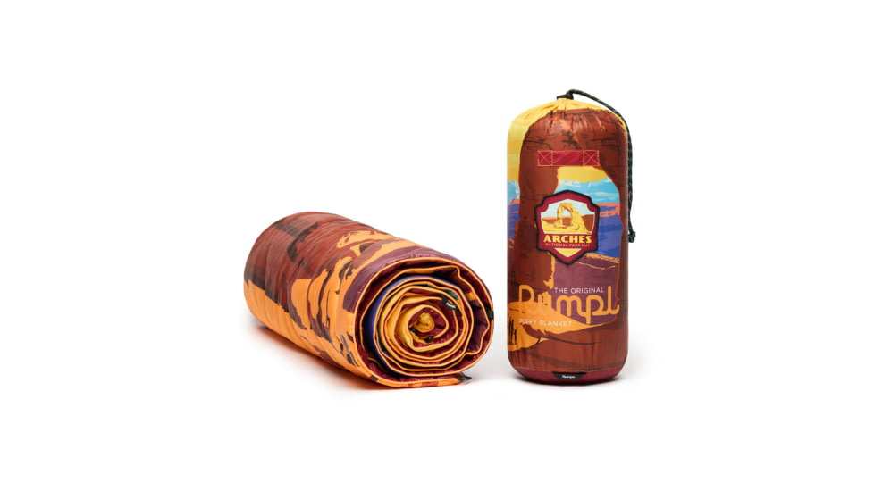 Rumpl Original Puffy Blanket, Arches National Park, 1 Person, TPPB-ARC-1
