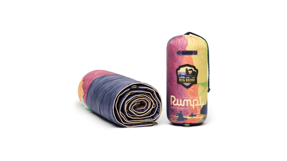Rumpl Original Puffy Blanket, Big Bend National Park, 1 Person, TPPB-BBD-1
