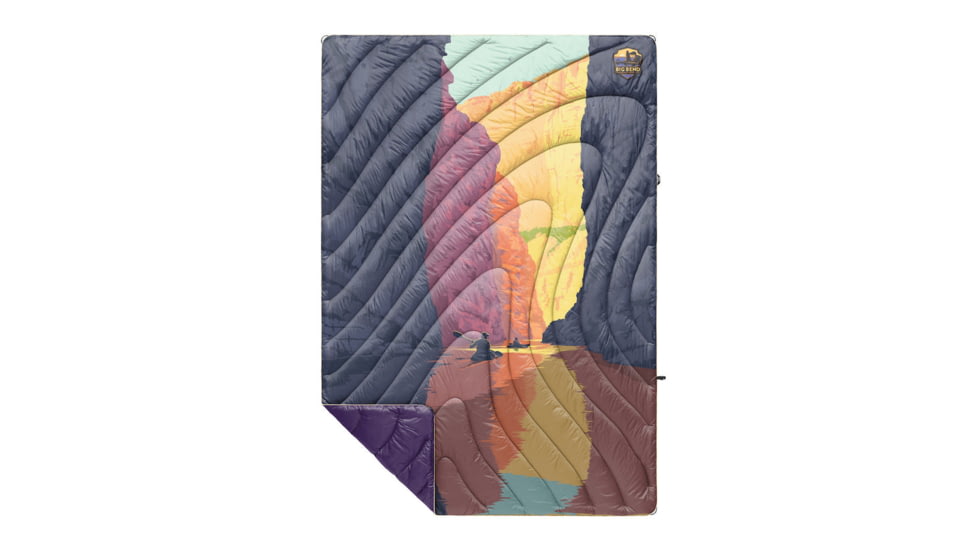 Rumpl Original Puffy Blanket, Big Bend National Park, 1 Person, TPPB-BBD-1