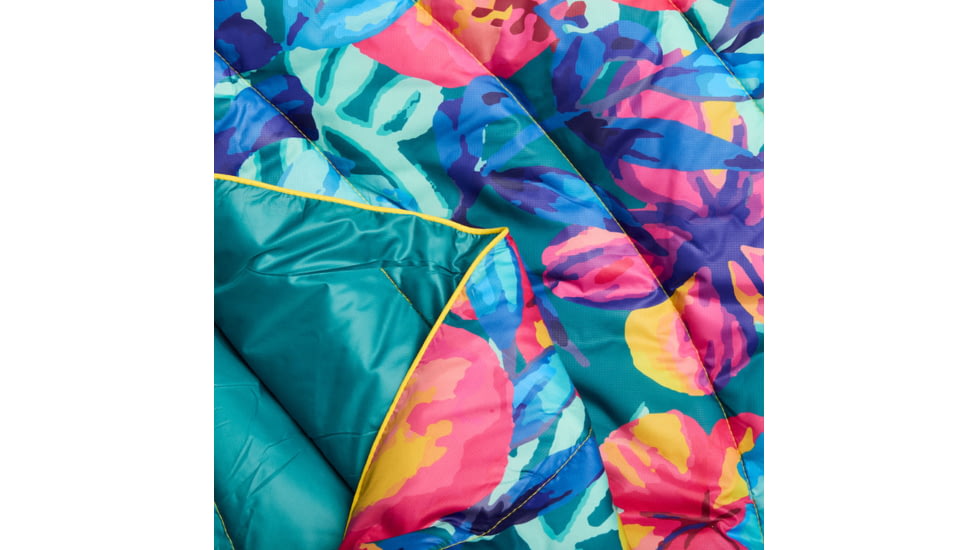 Rumpl Original Puffy Blanket, Blue Hawaii, 1 Person, TPPB-BH1-1
